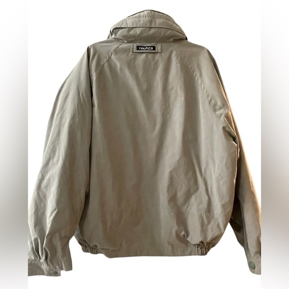 Nautica Green Khaki Long-sleeve Jacket | Men XL - Picture 2 of 6